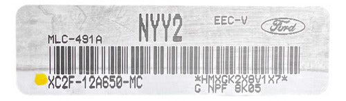 Computadora Ford Van E250 5.4l 1999 Xc2f-12a650-mc