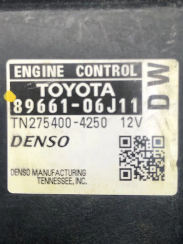 Pcm Computadora Toyota Camry 2.5l A/t 09-11 89661-06j11 (dw)