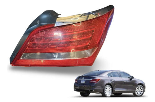 Calavera Rh Buick Lacrosse 2014-2016 220-30123 Derecho/pasajero Rojo