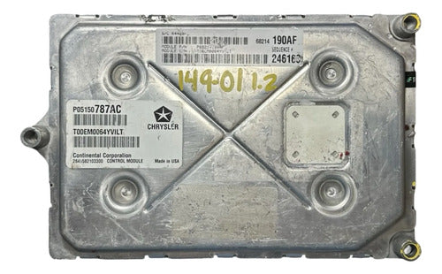Pcm Computadora Dodge Charger 3.6l A/t 2014 P05150787ac P1