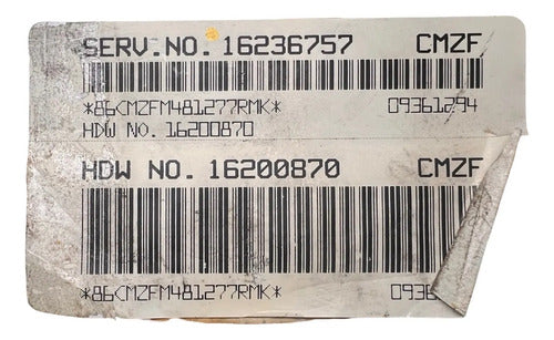 Pcm Computadora Chevrolet Malibu A/t 98-99 16236757 (cmzf)
