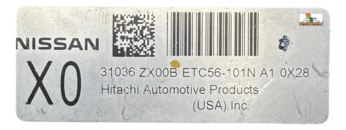 Módulo Tcm Nissan Altima 2.5l A/t 2010 Etc56-101n A1
