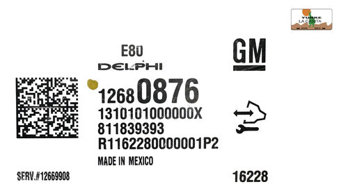 Computadora  Chevrolet Malibu 1.5l 2017 12680876 (gm)