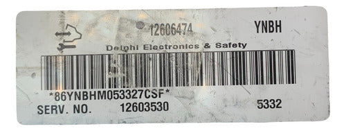 Computadora Chevrolet Impala  06-09 3.5l 12606474 (ynbh)