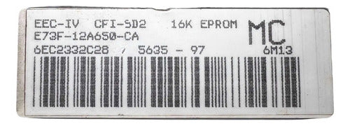 Pcm Computadora Ford Ltd 3.8l 1984 E73f-12a650-ca Mc