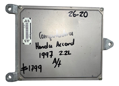 Computadora Honda Accord 2.2l A/t 1997 37820-p0j-l52
