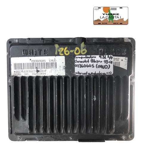 Computadora Chevrolet Blazer 4.3l A/t 98-01 09360605 (cmud)