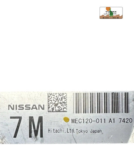 Computadora Nissan Altima 2.5l 07-09 Mec120-011 A1 (7m)