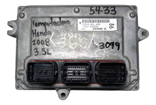 Computadora Honda Odyssey 3.5l 2008 37820-rgl-a92 (86)