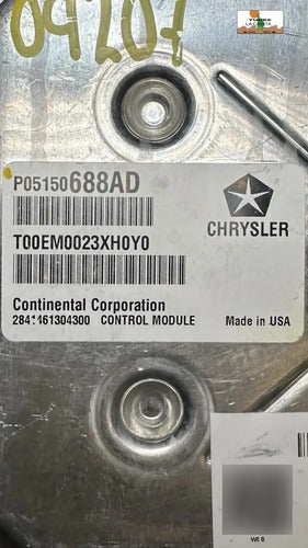 Computadora  Dodge Dart 2.0l 2013 P05150688ad