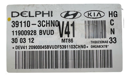 Computadora Hyundai Azera 3.3L 2012-2014 39110-3CHN0