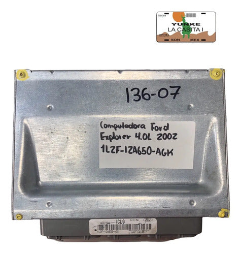 Pcm Computadora Ford Explorer 4.0l 2002 1l2f-12a650-agk