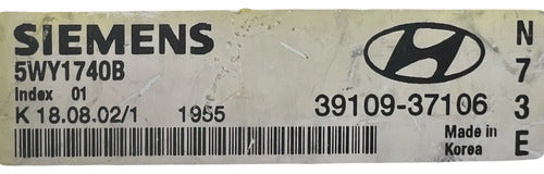 Pcm Computadora Kia Óptima 2003-2004 2.7l 39109-37106 P1