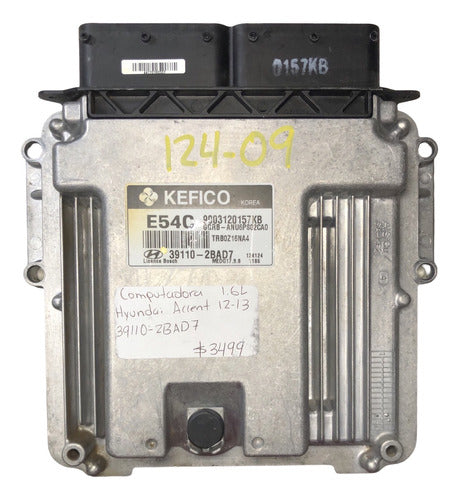 Computadora Hyundai Accent 1.6l 12-13 39110-2bad7