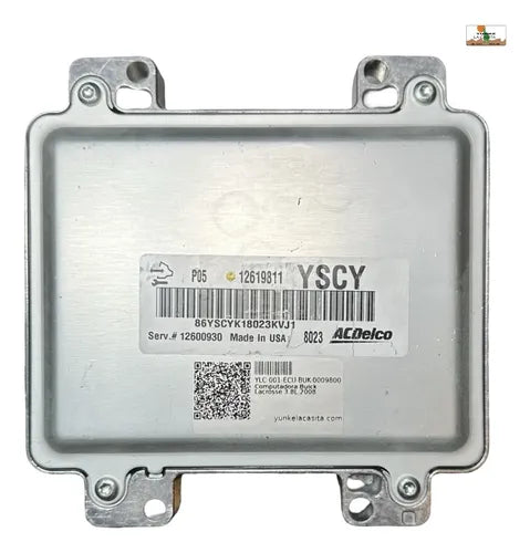 Computadora Buick Lacrosse 3.8l 2008 12619811 (yscy)