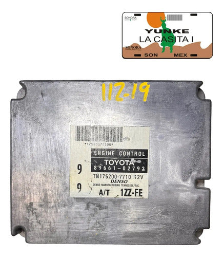 Pcm Computadora Toyota Corolla 1.8l 00-02 89661-02792