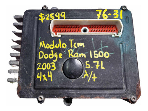 Módulo Tcm Dodge Ram 1500 5.7l A/t 2003 4x4      P56029053ad