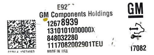 Computadora Chevrolet Silverado 4.3l 2017 12678939