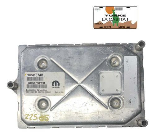 Pcm Computadora Jeep Cherokee 3.2l 2018 P68259137ab