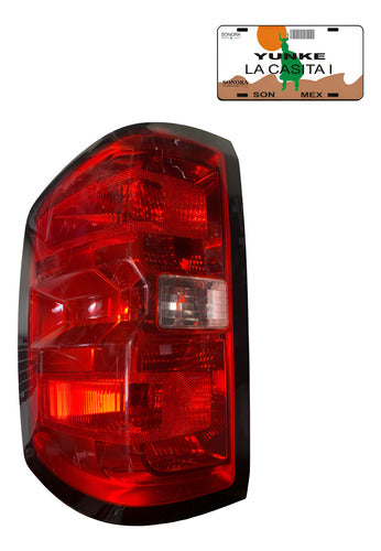Calavera Lh Chevrolet Silverado 14-18 23431875 Izquierdo/conductor Rojo