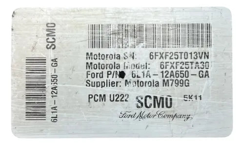 Pcm Computadora Ford Expedition 5.4l A/t 2006 6l1a-12a650-ga