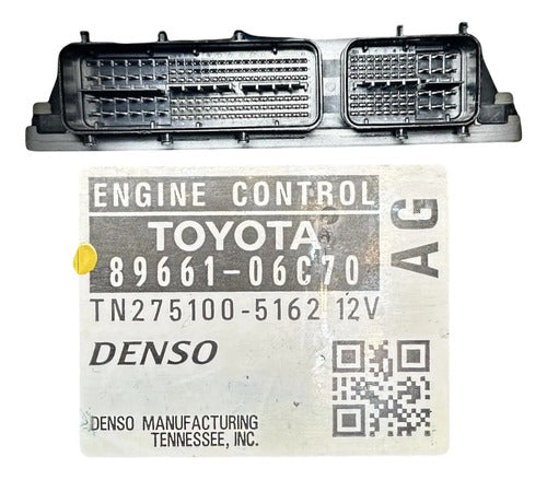 Computadora Toyota Camry 2.4l A/t 2007 89661-06c70 (ag)