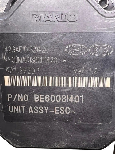 Modulo Abs Kia Optima 11-13 Hybrid 58920-4u000