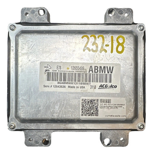 Pcm Computadora Chevrolet Sonic 1.8l 2013 P5