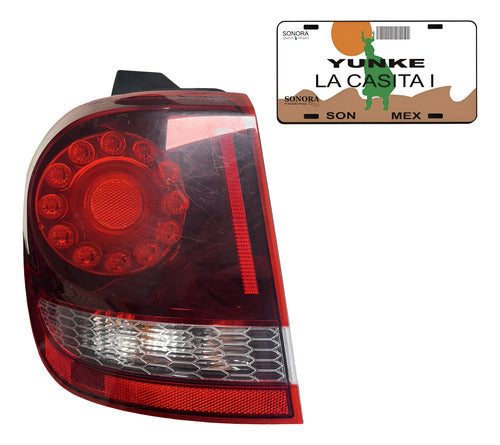 Calavera Lh Dodge Journey 2014-2020 68227133aa Rojo Izquierdo/conductor