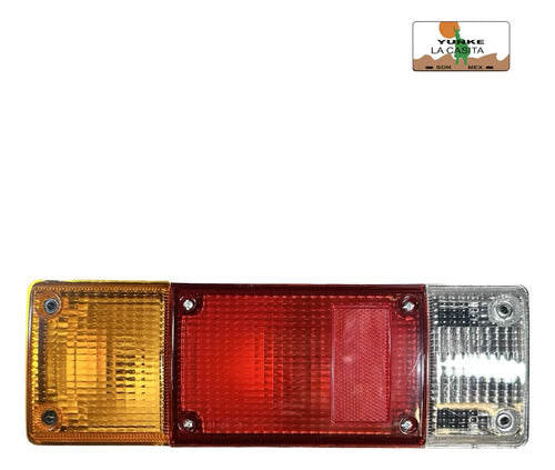 Calavera Lh Nissan D21 1994-2008 Estaquitas Izquierdo/conductor Rojo