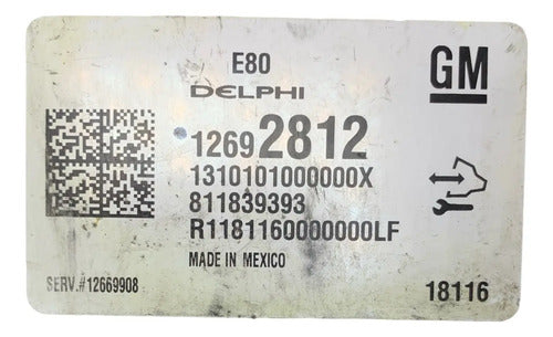 Pcm Computadora Chevrolet Cruze 1.4l A/t 17-18 12692812