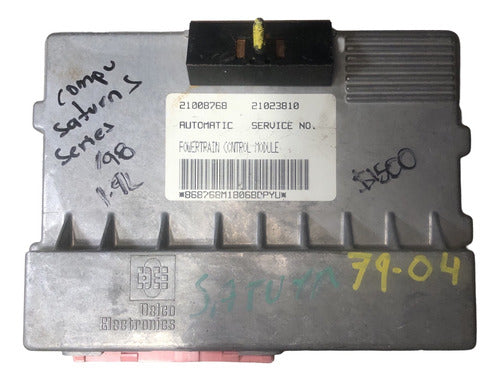 Computadora Saturn S Series 1.9l A/t 98-99 21008768