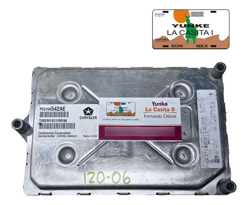 Computadora Jeep Patriot M/t 2011 P05150542ae