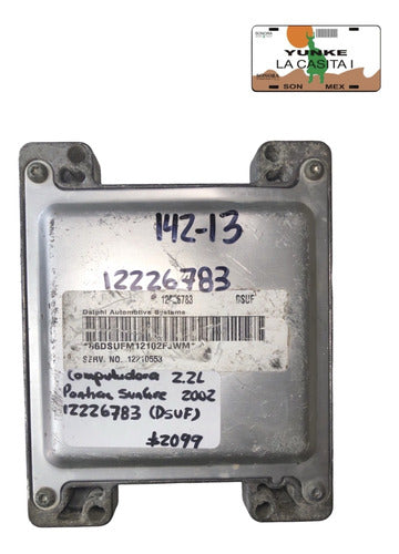 Computadora Saturn Ls1 2.2L a/t 2002 12226783 (DSUF)