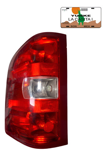 Calavera Lh Chevrolet Silverado 1500 07-09 25958482 Izquierdo/conductor Rojo
