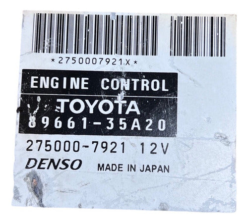 Computadora Toyota 4runner 4.0l 2004 89661-35a20