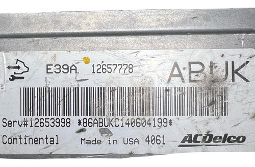 Computadora Chevrolet Impala 2.5l 13-16 12657778