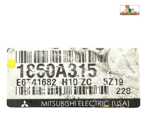 Computadora Mitsubishi Galant 2.4l 2006 1860a315