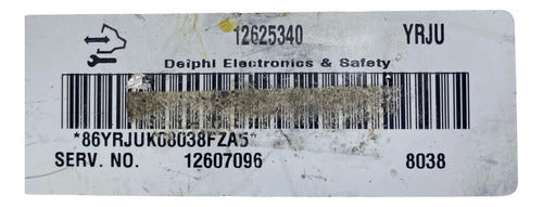 Computadora Gmc Acadia 3.6l 2008 12625340 (yrju)