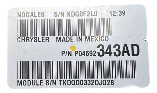 Caja De Fusibles Jeep Patriot 2011-2014 P04692343ad