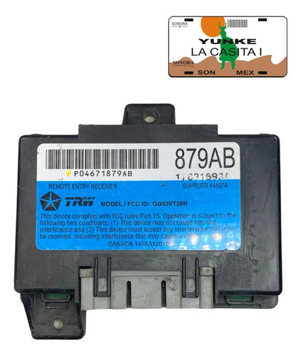 Módulo De Encendido Dodge Neon 2.4 A/t 2003-2005 P04671879ab