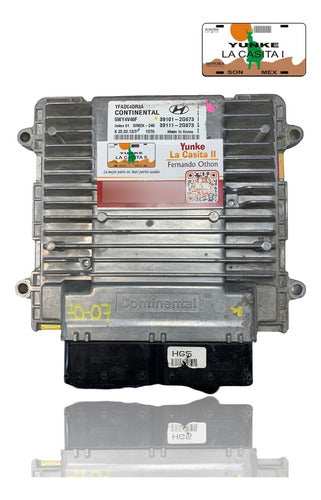 Computadora Hyundai Sonata 2.4l A/t 11-14 39101-2g673