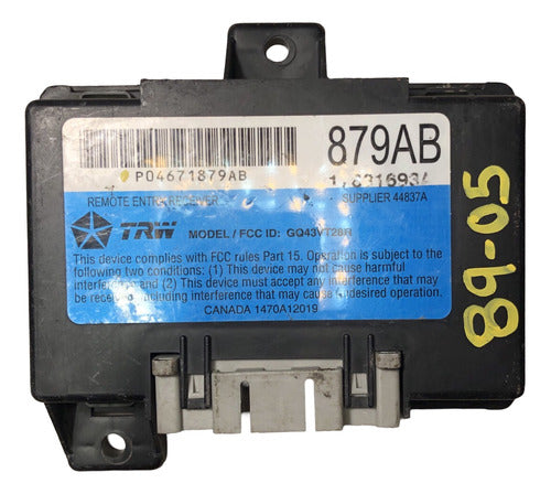Módulo De Encendido Dodge Neon 2.4 A/t 2003-2005 P04671879ab
