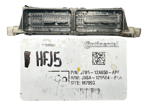 Pcm Computadora Ford Figo 1.5l A/t 2019 J7b5-12a650-apf