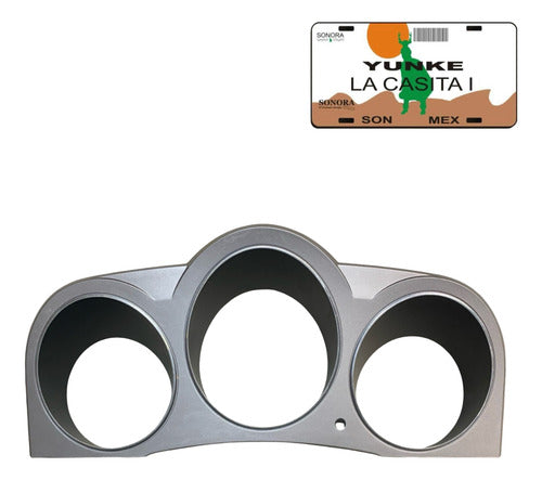 Marco Bisel De Velocímetro Dodge Avenger 2008-2014 - Gris Oscuro - Derecho