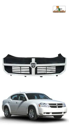 Parrilla Dodge Avenger 2008-2010 0yw35trmaa Blanco Brillante