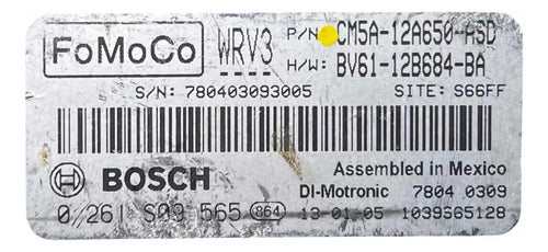 Pcm Computadora Ford Focus 2.0l 12-13 Cm5a-12a650-asd