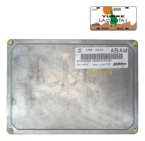 Computadora Cadillac Srx 3.6l 13-16 12651631 (abam)