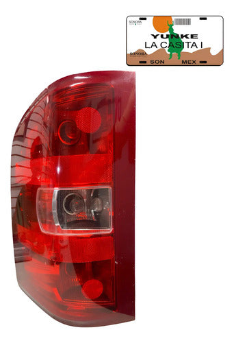 Calavera Lh Chevrolet Silverado 1500 07-09 25958482 Izquierdo/conductor Rojo