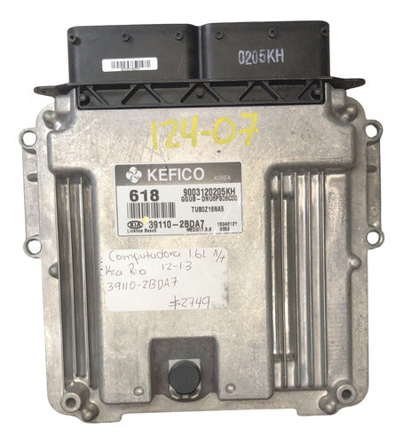 Computadora Kia Rio 1.6l A/t 12-13 39110-2bda7